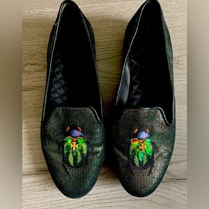 Tory Burch Beetle Slippers